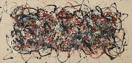 MIKE BIDLO, After Jackson Pollock