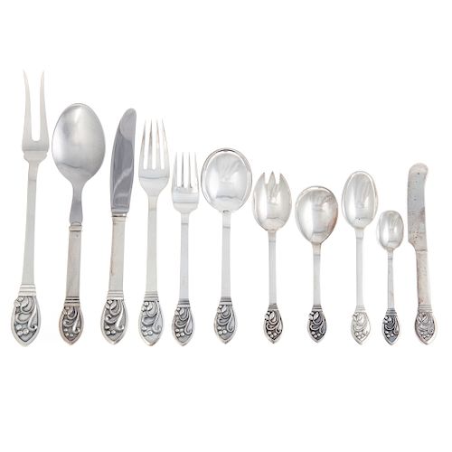 A. Dragsted "Kirsten" Danish Sterling Flatware