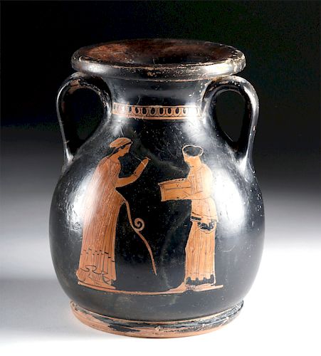 Greek Attic Red-Figure Pelike - Washing Painter