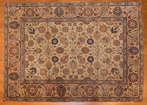 Antique Tabriz Rug, approx. 4.8 x 6.2