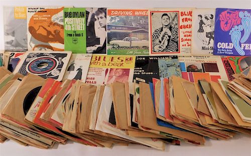 OVER 120 Vintage 45rpm Jazz Blue's Music Records