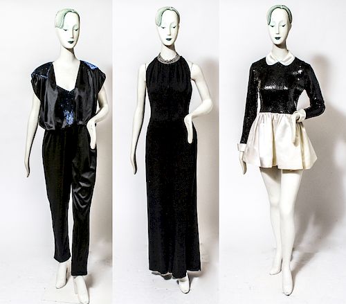 Ladies' Vintage Garments incl. Jumpsuit 3 Pcs.