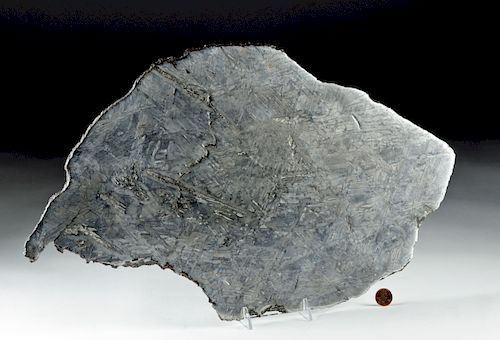 Huge Campo del Cielo Iron Meteorite Slab - 4.8 pounds!