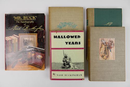 5 Books by Nash Buckingham