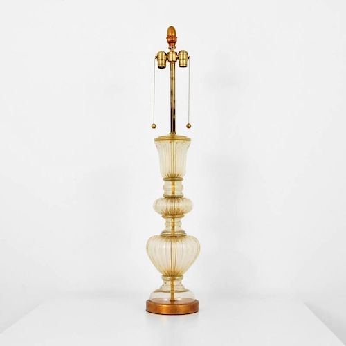 Monumental Marbro Lamp, Manner of Barovier & Toso