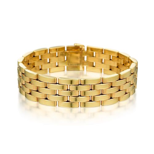 Cartier Maillon Panthere 5-Row Gold Bracelet