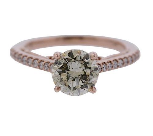14K Gold 2.02ct Diamond Engagement Ring