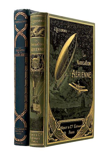 * [AERONAUTICS - FRENCH]. LA VAULX, Henry, Comte de (1870-1930). Le Triomphe de la Navigation Aérienne. Aéroplanes, Dirigeables,