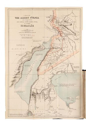 * BAKER, Samuel White (1821-1893). Ismailia. A Narrative of the Expedition to Central Africa for the Suppression of the Slave Tr