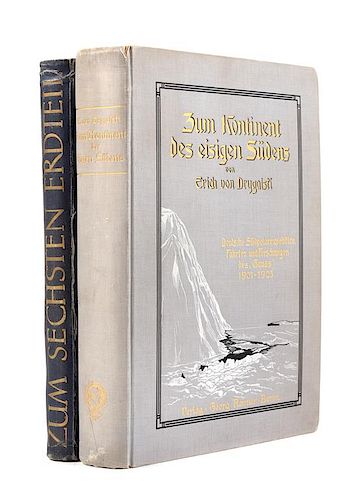 * [ANTARCTIC EXPLORATION - GERMAN]. DRYGALSKI, Erich von (1865-1949). Zum Kontinent des Eisigen Sudens... Deutsche Sudpolar Expe