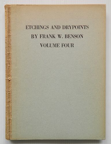 Paff Drypoints by Benson vol 4