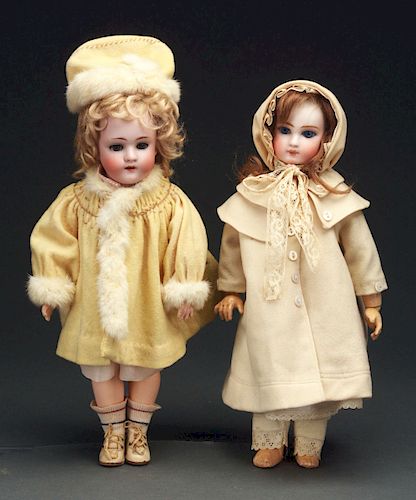 Lot of 2: Belton Type & Kley & Hahn/Walkure Dolls. 