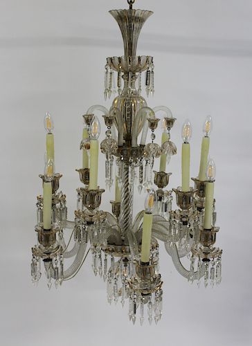 BACCARAT. Magnificent Attributed to Baccarat