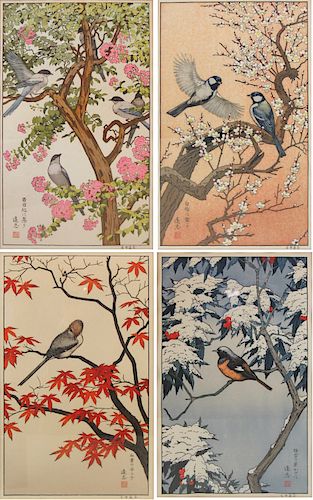 YOSHIDA, Toshi. "Birds of the Seasons."