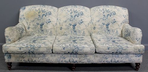 George Smith. Vintage Upholstered Sofa.