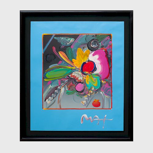 Peter Max (b. 1937): NY Flower Show