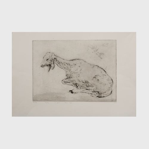 Mordecai Moreh (b. 1938): A Goat