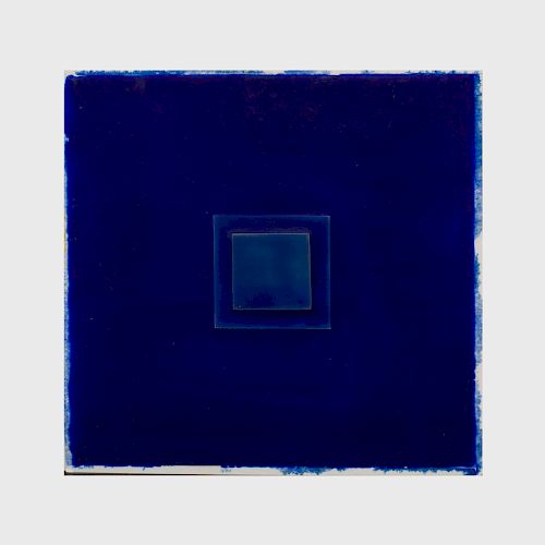 Susana Jaime-Mena: Untitled (Blue Squares)
