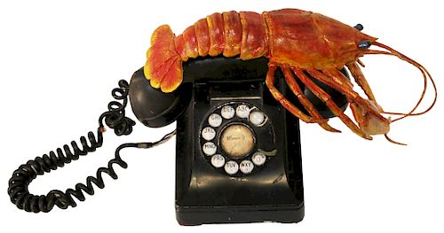 Gregg Gibbs, Not Lobster Telephone (after Salvador Dalí), 2017