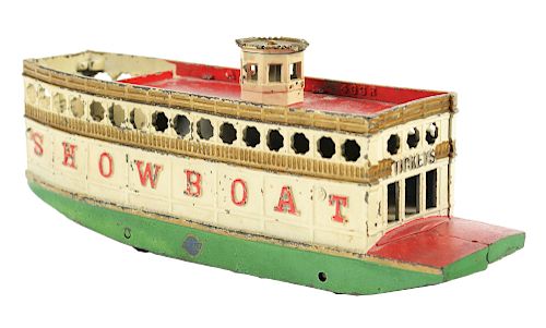 Arcade Cast Iron Showboat Toy.