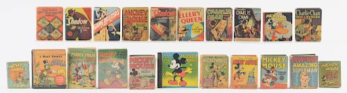 Lot Of 20: Assorted Big Little Books Mostly Character. 