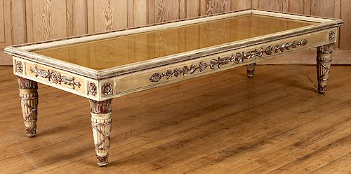 REGENCY STYLE COFFEE TABLE ATTRIBUTED TO JANSEN