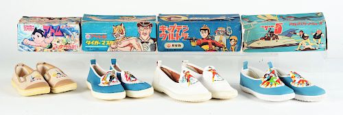 Lot of 4: Superhero Sneakers.
