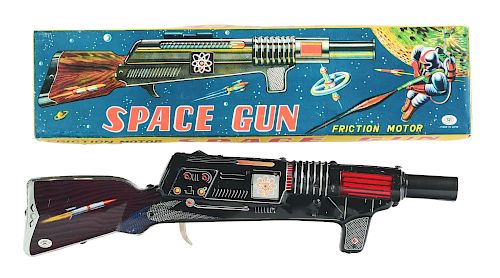 Tin Litho Space Gun.