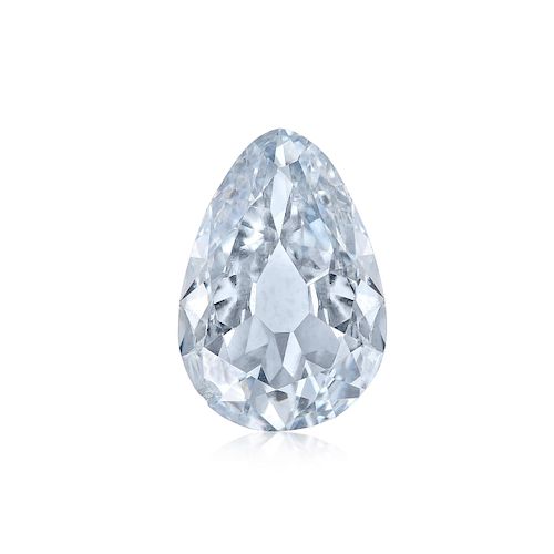 A 0.45-Carat Fancy Intense Blue Diamond Ring