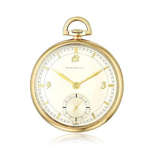 Tiffany & Co. Pocket Watch in 14K Gold