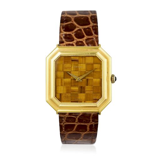 Cartier Tiger Eye Watch in 18K Gold