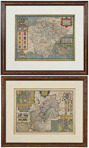 Two John Speed Maps of Britain