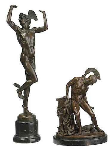 Two Classical Style Bronzes
