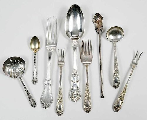 Assorted Sterling Flatware, 35 pieces