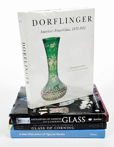 Approximately 100 Cut Glass Books/Catalogs
