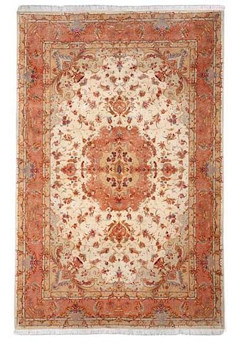 A Tabriz carpet
Northwest Persia