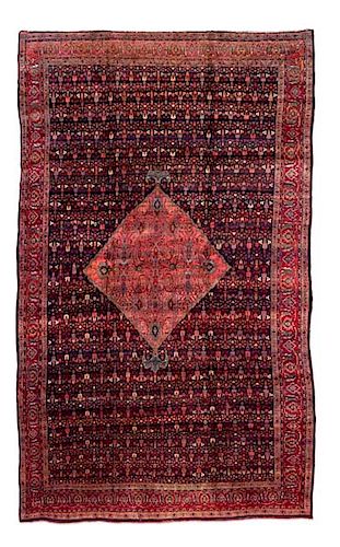 A large Bidjar carpet
Northwest Persia