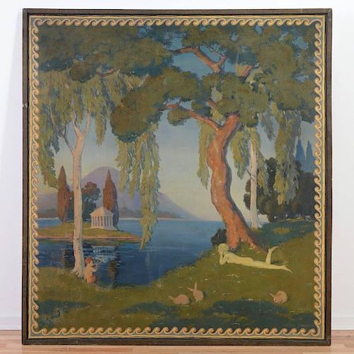 Arthur Conant (1889-1966, American), painting