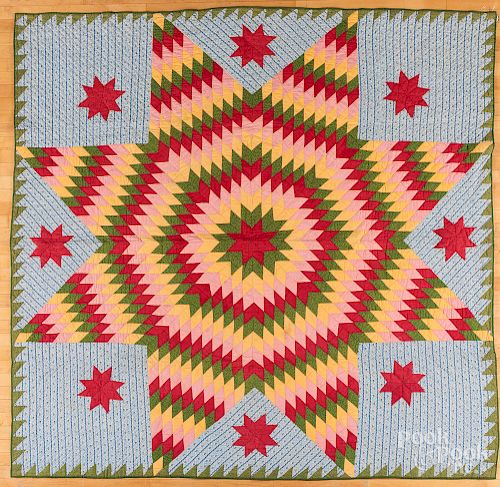 Lone star quilt