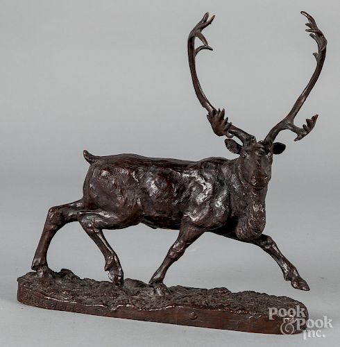 A. J. Richardson, bronze caribou