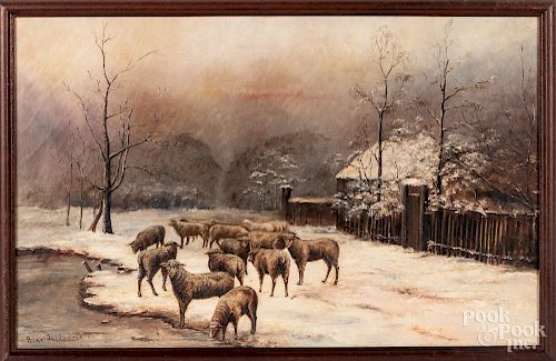 Beatrice Gildersleve, winter landscape