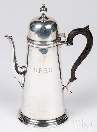 Bailey Banks & Biddle sterling silver coffee pot