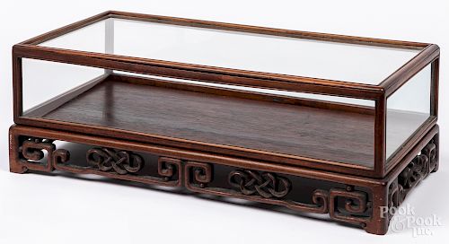 Chinese table top display cabinet