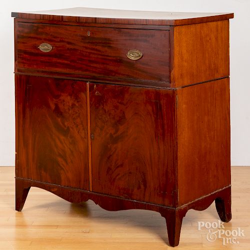 Federal mahogany butler's chest