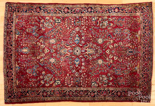 Sarouk carpet.