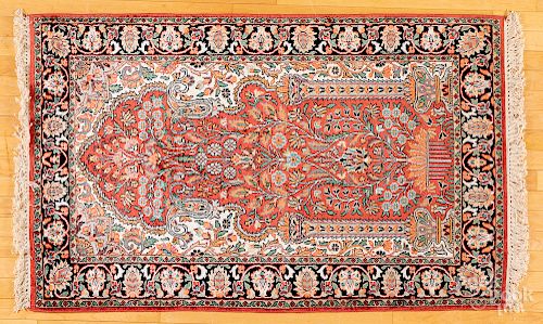 Two Kashmir carpets