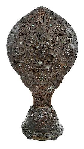 Copper Mahakala Buddha