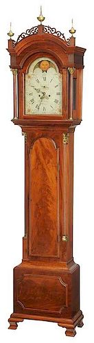 Pennsylvania Chippendale Tall Case Clock