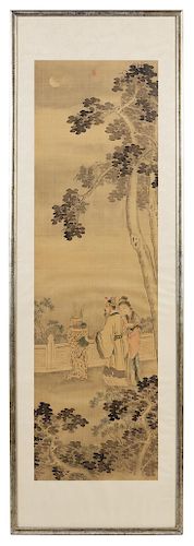 Anonymous, LATE 19TH/EARLY 20TH CENTURY, Immortals in a Garden