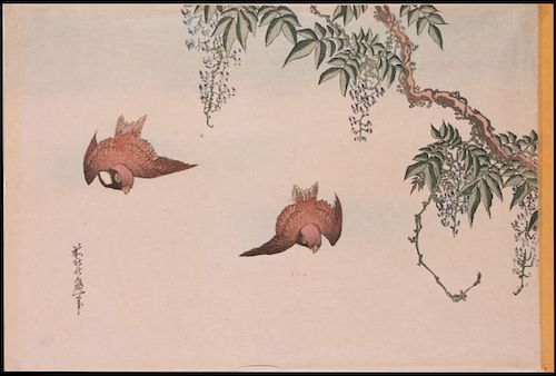 HOKUSAI Woodblock Print